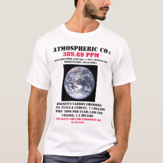 Atmosphärisches CO2 T-Shirt