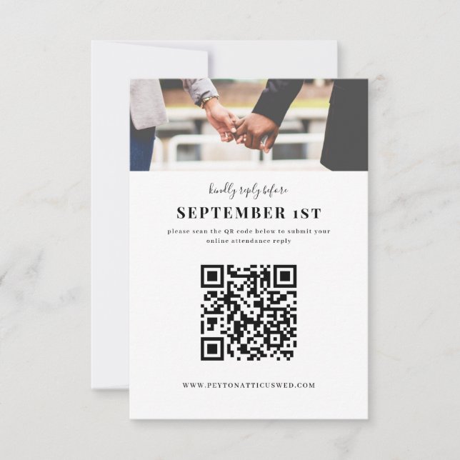 Atmosphere Foto Online-UAWG RSVP Karte (Vorderseite)