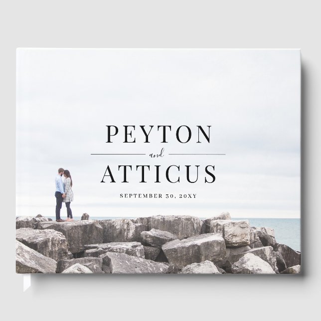 Atmosphere Verlobung Fotografie Hochzeit Gästebuch (Vorderseite)