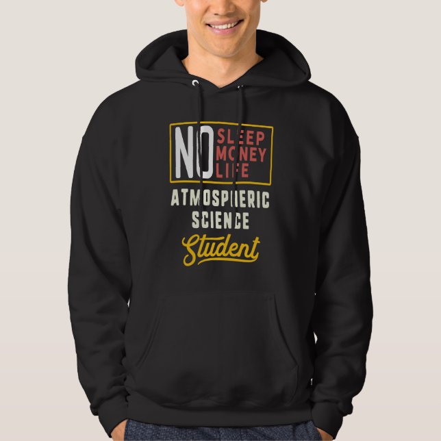 Atmospheric Science Major Studen Graduation Hoodie (Vorderseite)