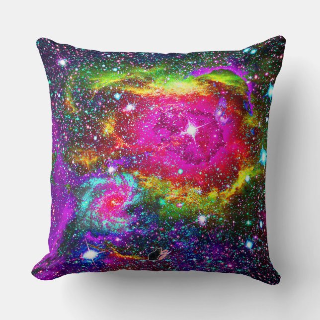 Atmospheric Star Field Pillow Kissen (Vorderseite)