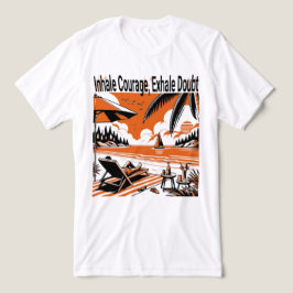 Atmungsaktivität - Motivierend Tri-Blend Shirt