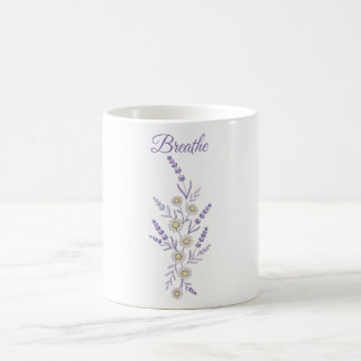 Atmungsbecher — Lavendel-Geschenk für geistiges Wo Kaffeetasse