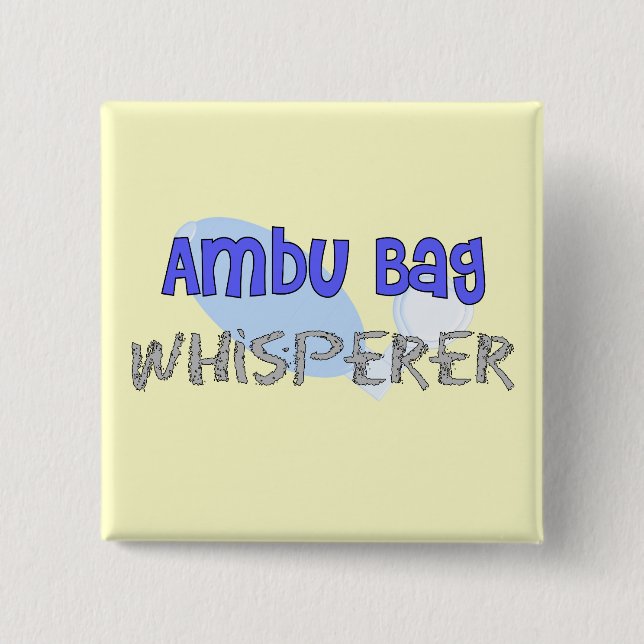 Atmungstherapeut "Ambu-TascheWhisperer " Button (Vorderseite)