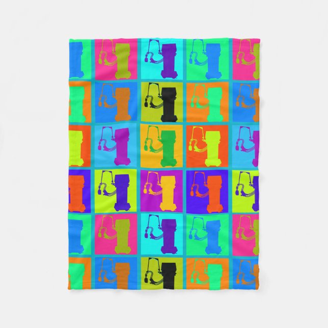 Atmungstherapeut-Fleece-Decken-Ventilator Fleecedecke (Vorderseite)