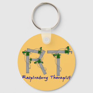Atmungstherapeut-Geschenk-O2-Tankkonzeption Schlüsselanhänger
