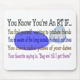 Atmungstherapeut-Geschenke Mousepad