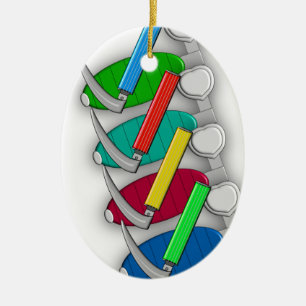 Atmungstherapeut-Kunst-Geschenke Keramikornament