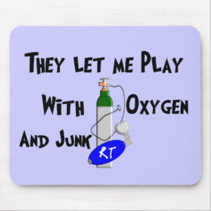 Atmungstherapeut-lustige Geschenke Mousepad