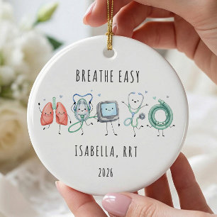 Atmungstherapeut RRT-Schmuck Keramik Ornament