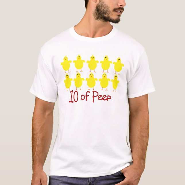 Atmungstherapie-Geschenke "10 des BLICKS" lustig T-Shirt (Vorderseite)