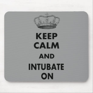 Atmungstherapie-Geschenke "behalten Ruhe und… " Mousepad