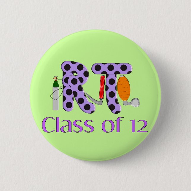 Atmungstherapie-Klasse von 2012 Button (Vorderseite)