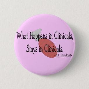 Atmungstherapie-Studenten-Geschenke Button