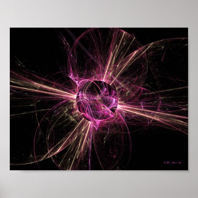 Atom (10x8) poster (Vorne)