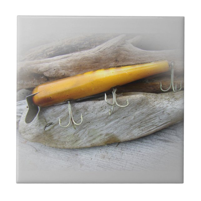 Atom A40 Vintage Salzwasserfischerei Fliese (Vorderseite)