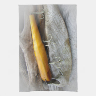 Atom A40 Vintage Salzwasserfischerei Geschirrtuch