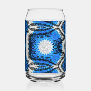 Atom Blau Dosenglas