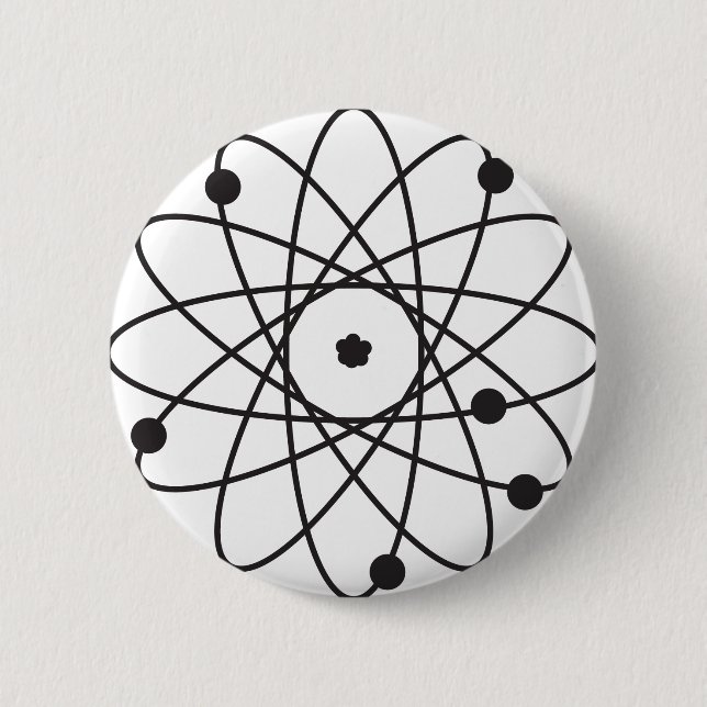 Atom Button (Vorderseite)