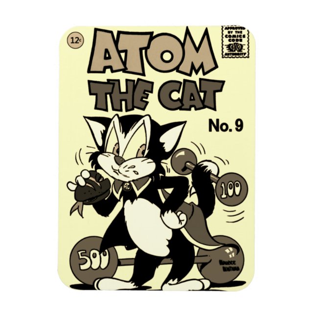 ATOM: Flexible Cat Magnet (Vertikal)