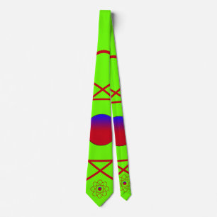 Atom Green Krawatte
