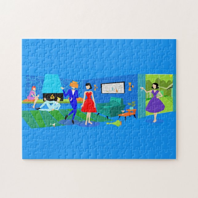 Atom Palm Springs Cocktail Party Puzzle (Horizontal)