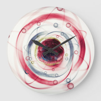 Atom-Partikel-Uhr Große Wanduhr