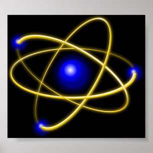 Atom , Physik , Teilchen , Wissenschaft , Materie Poster