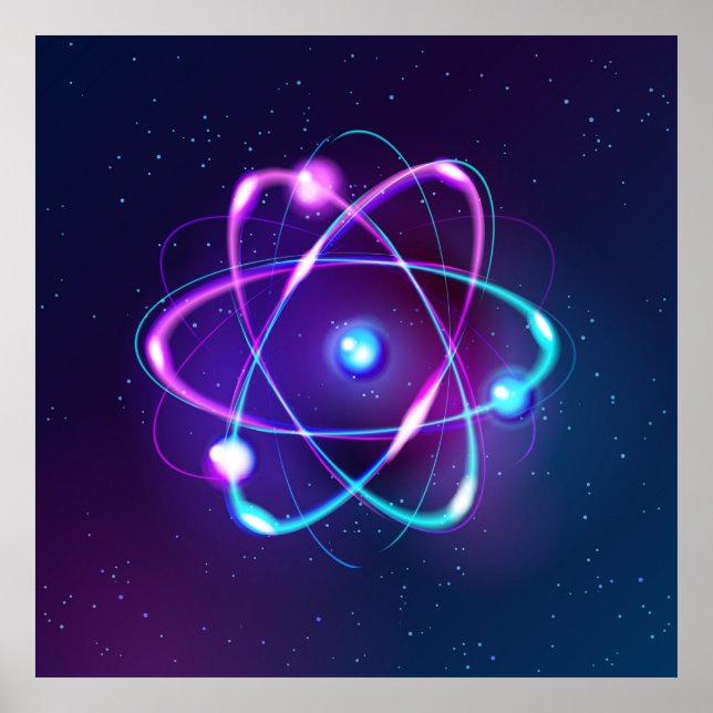 Atom Poster (Vorne)