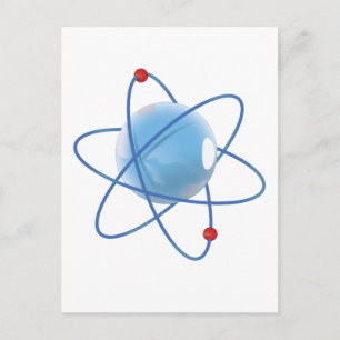 Atom Postkarte
