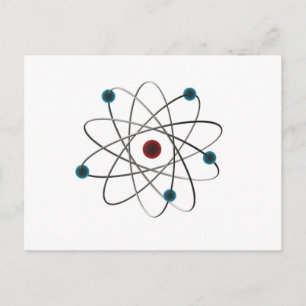 Atom Postkarte