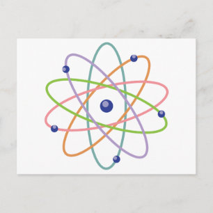 Atom Postkarte