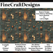 Atom Punk Tech, Dials Gages Bulbs BM1 Decoupage