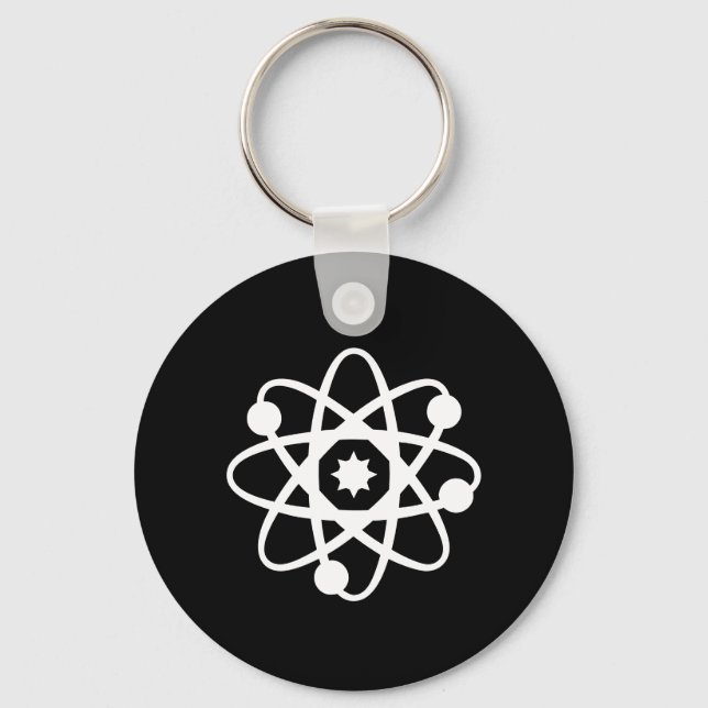 Atom Schlüsselanhänger (Vorderseite)