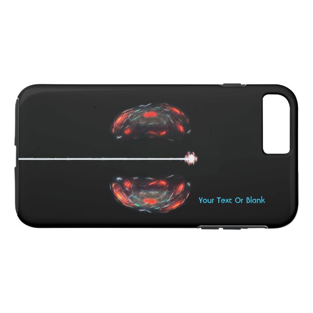 Atom spalten Case-Mate iPhone hülle (Rückseite (Horizontal))
