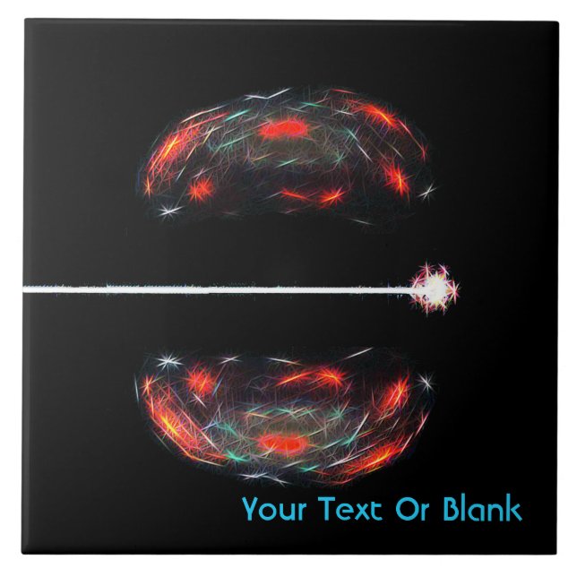 Atom spalten fliese (Vorderseite)