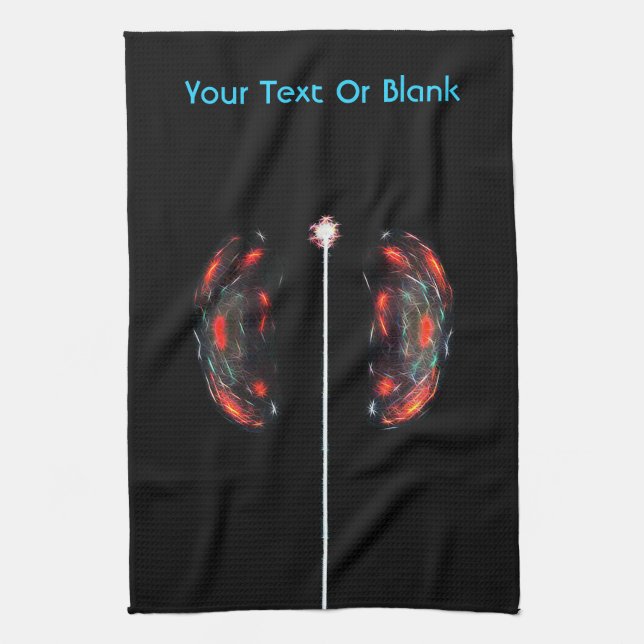 Atom spalten geschirrtuch (Vertikal)