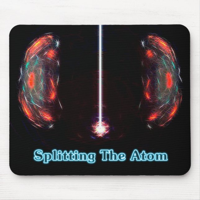 Atom spalten mousepad (Vorne)