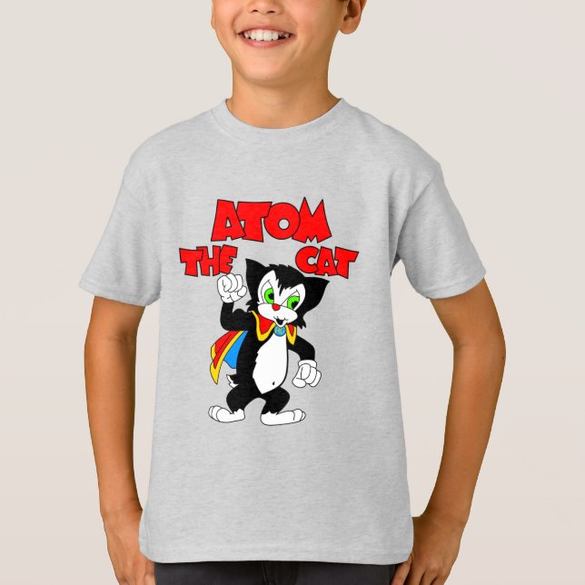 Atom the Cat Character T - Shirt (Vorderseite)