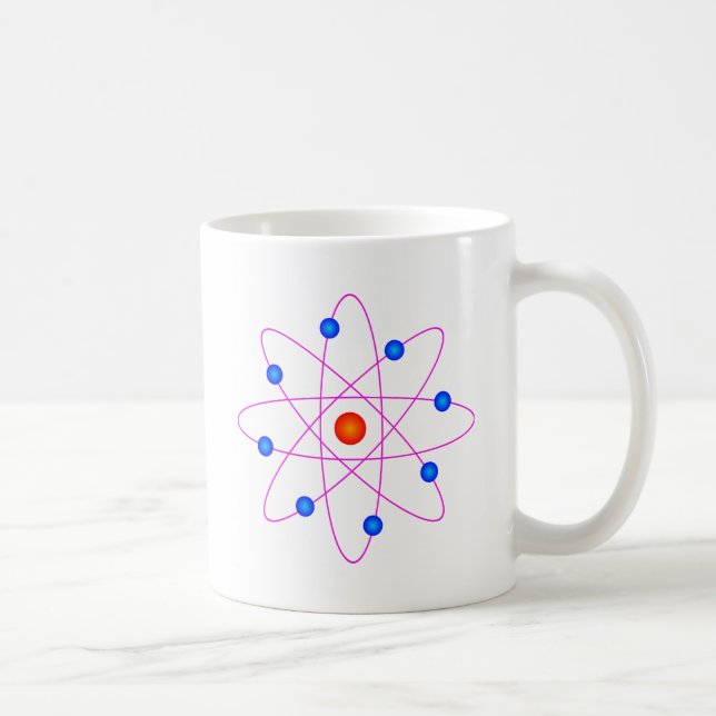 Atom Vector Clipart Tasse (Rechts)