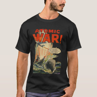Atom War #2 - Kunst des Goldenen Comic T-Shirt