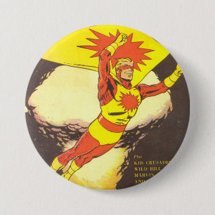 Atoman Vintage Comicen Button