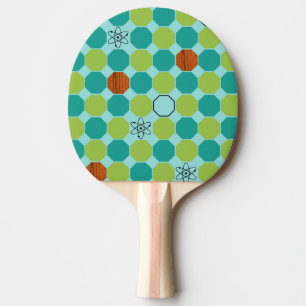 Atomare Achtecke Ping Pong Schläger Tischtennis Schläger