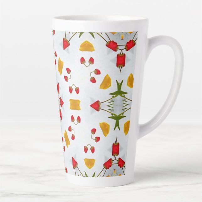 Atomare Blume im Stil der Mitte des Jahrhunderts V Milchtasse (Rechts)