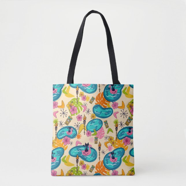 Atomare Kitty Luau-Schultertasche (Vorderseite)