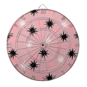 Atomare Pink Starbursts-Dartscheibe Dartscheibe