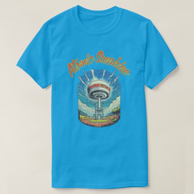 Atomare Sonnenschein  T-Shirt (Design vorne)
