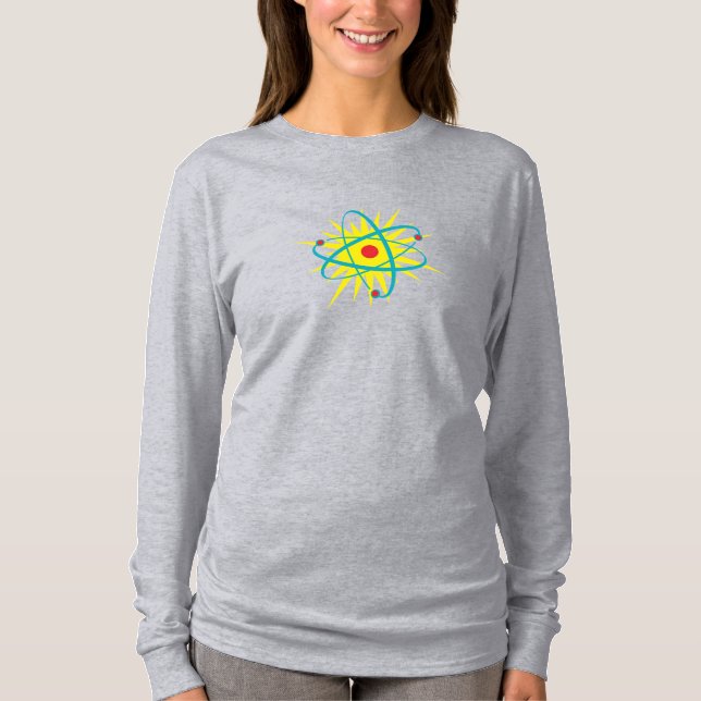 Atomares Atom-Design T-Shirt (Vorderseite)