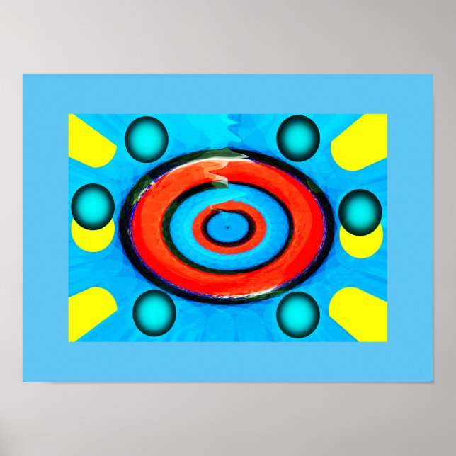 Atomares Ziel Poster (Vorne)