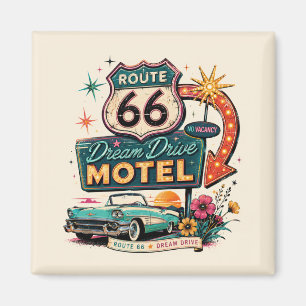 Atomarisches Neon-Wegweisergeschenk Magnet